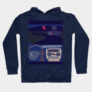 Night drive Hoodie